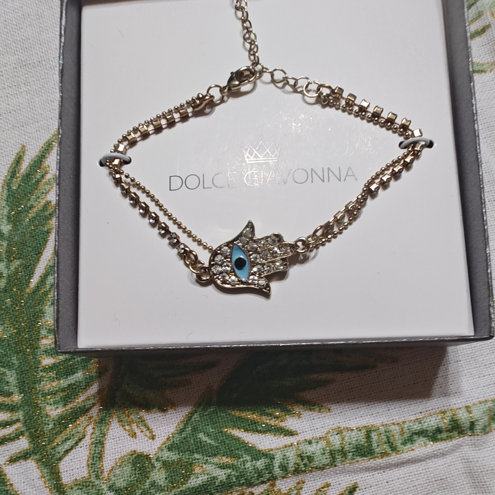 Silver Evil Eye Bracelet